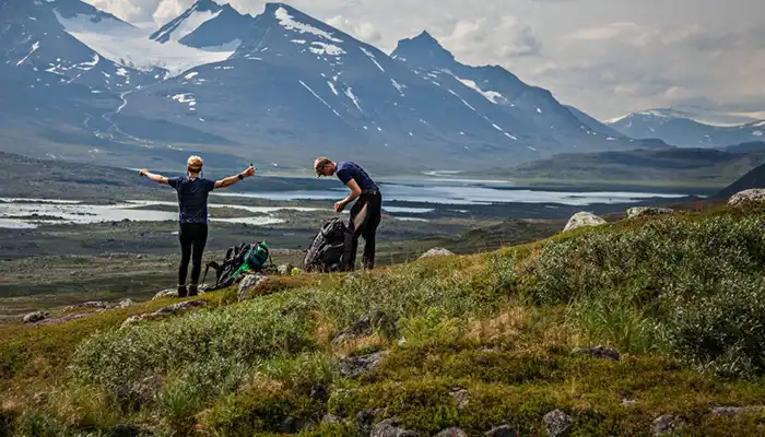 Vandra i fjällen